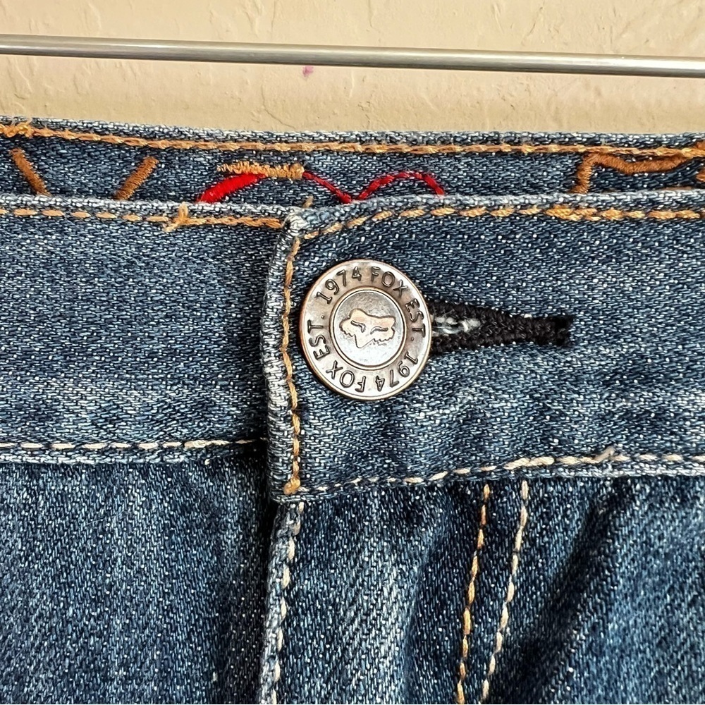 Fox Racing Denim Micro‎ Mini Skirt - Picture 5 of 10